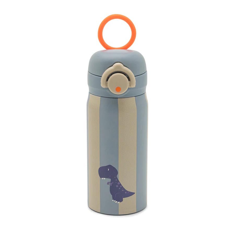 BOTELLA TÉRMICA ACERO INOXIDABLE NOUI NOUI ·DINO· - Happy Moments Baby