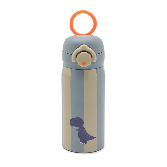BOTELLA TÉRMICA ACERO INOXIDABLE NOUI NOUI ·DINO· - Happy Moments Baby