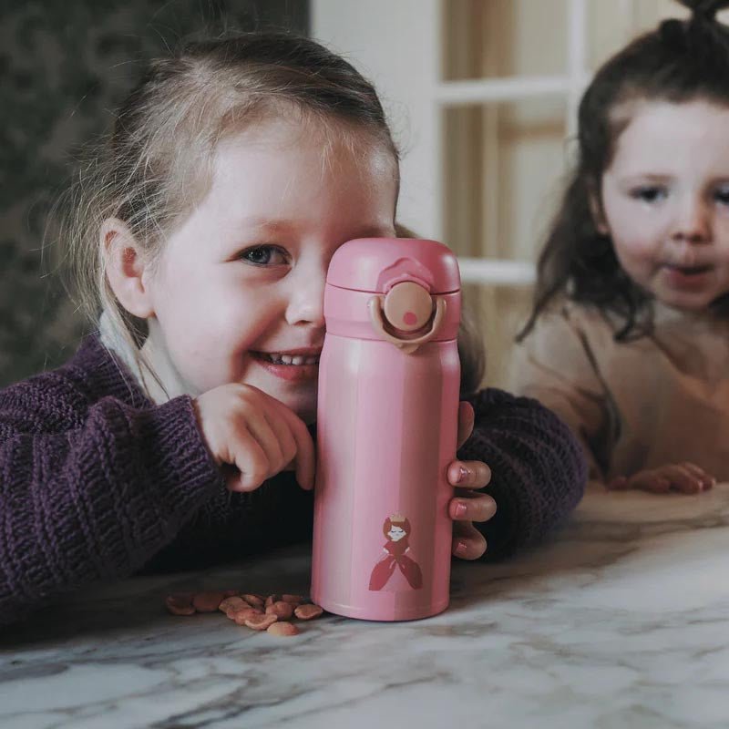 BOTELLA TÉRMICA ACERO INOXIDABLE NOUI NOUI ·PRINCESA· - Happy Moments Baby