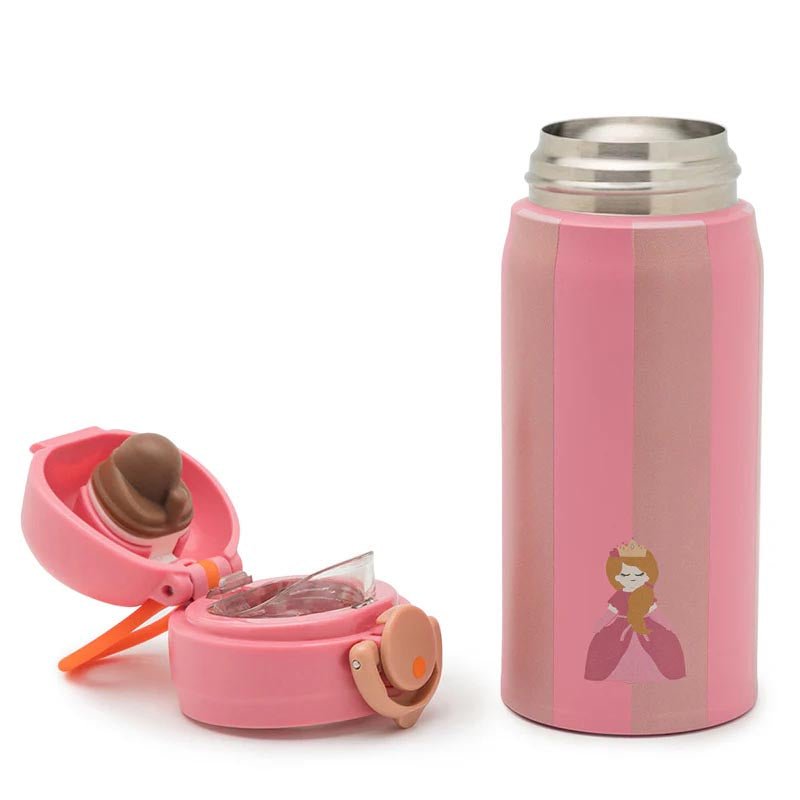 BOTELLA TÉRMICA ACERO INOXIDABLE NOUI NOUI ·PRINCESA· - Happy Moments Baby