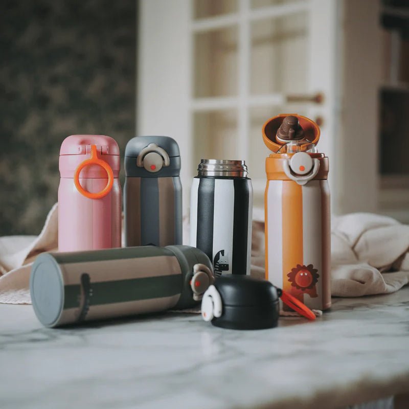 BOTELLA TÉRMICA ACERO INOXIDABLE NOUI NOUI ·UNICORNIO· - Happy Moments Baby