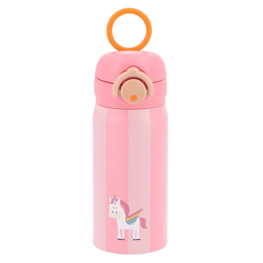 BOTELLA TÉRMICA ACERO INOXIDABLE NOUI NOUI ·UNICORNIO· - Happy Moments Baby