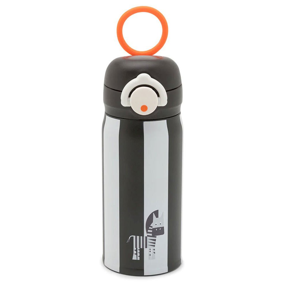BOTELLA TÉRMICA ACERO INOXIDABLE NOUI NOUI ·ZEBRA· - Happy Moments Baby