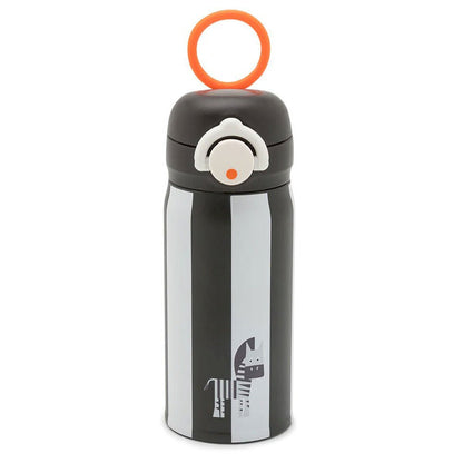 BOTELLA TÉRMICA ACERO INOXIDABLE NOUI NOUI ·ZEBRA· - Happy Moments Baby