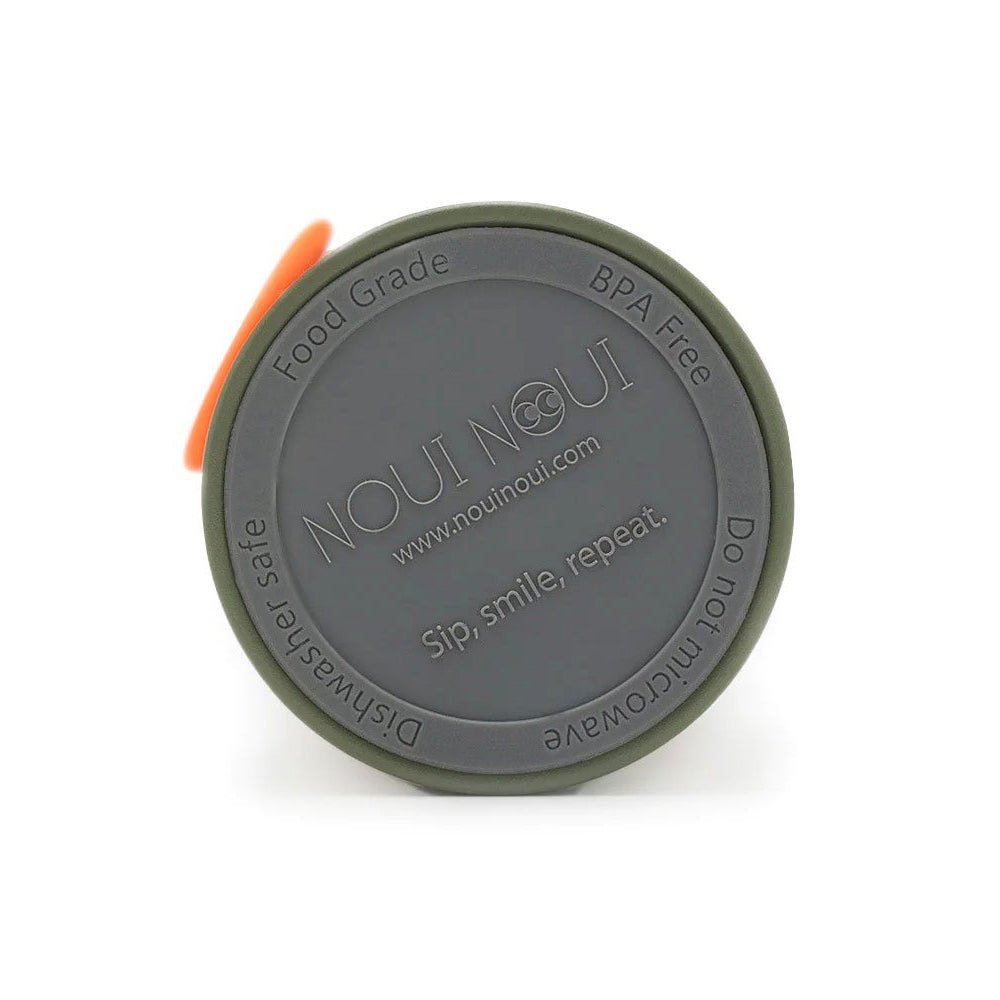 BOTELLA TÉRMICA ACERO INOXIDABLE NOUI NOUI ·ZEBRA· - Happy Moments Baby