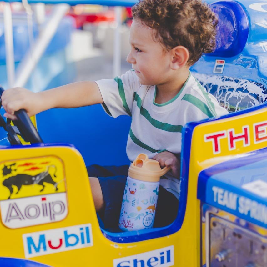 BOTELLA TÉRMICA COOL BOTTLES 350ML ·KIDDIES UNDERWATER WORLD· - Happy Moments Baby