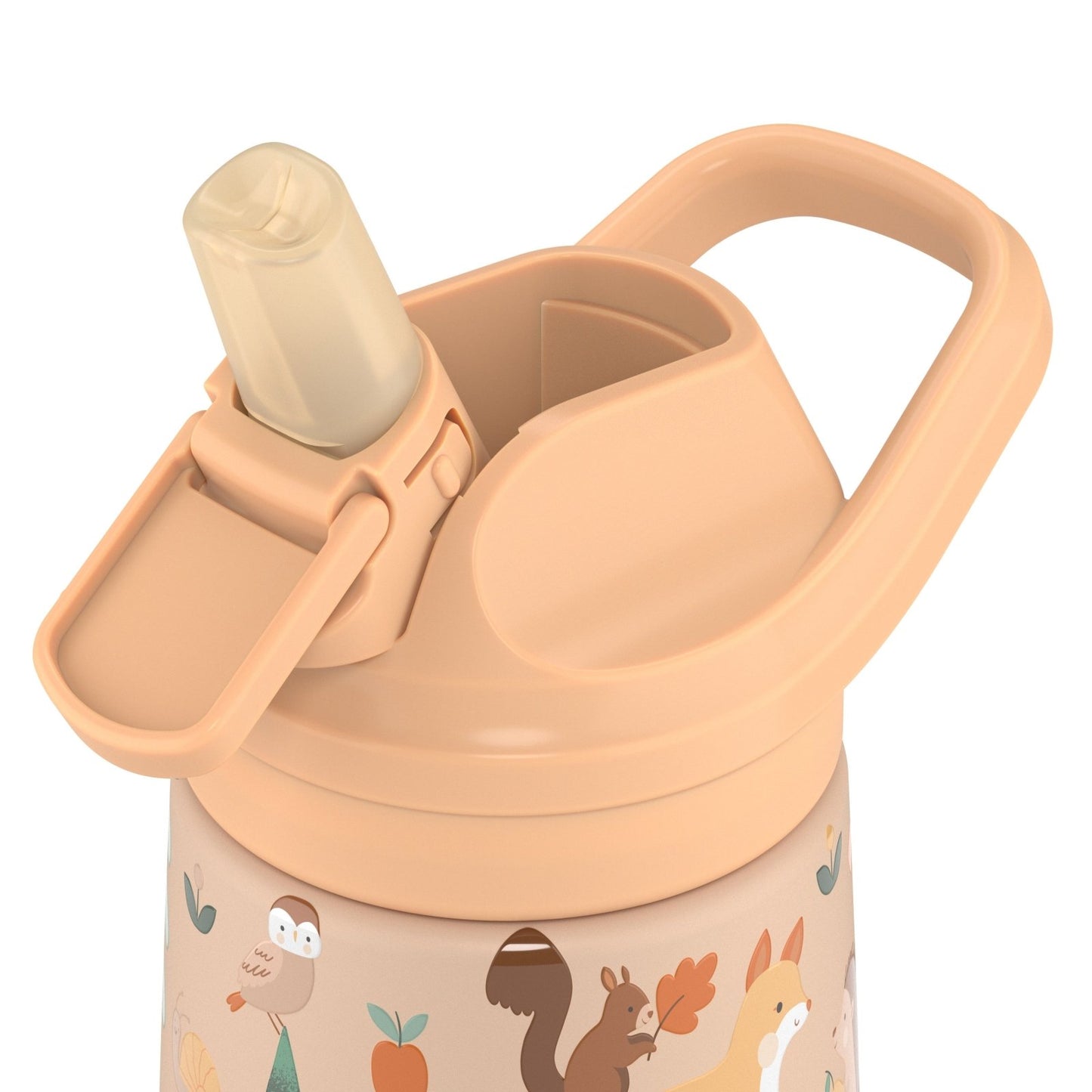 BOTELLA TÉRMICA COOL BOTTLES 350ML ·KIDDIES WOODLAND BUDDIES· - Happy Moments Baby