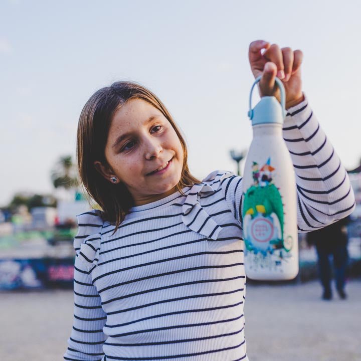 BOTELLA TÉRMICA COOL BOTTLES 350ML ·KIDS DRAGON DREAMS· - Happy Moments Baby