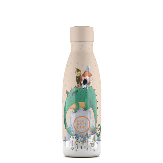 BOTELLA TÉRMICA COOL BOTTLES 350ML ·KIDS DRAGON DREAMS· - Happy Moments Baby