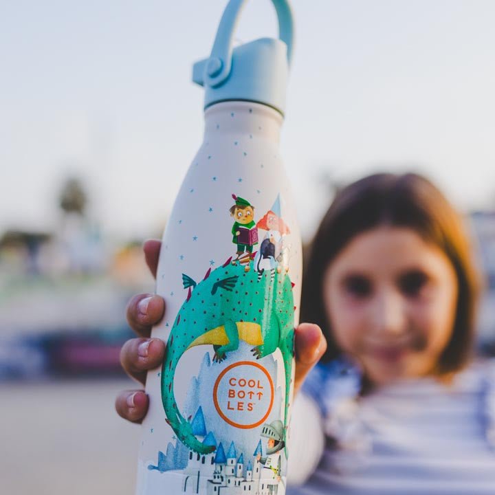 BOTELLA TÉRMICA COOL BOTTLES 350ML ·KIDS DRAGON DREAMS· - Happy Moments Baby