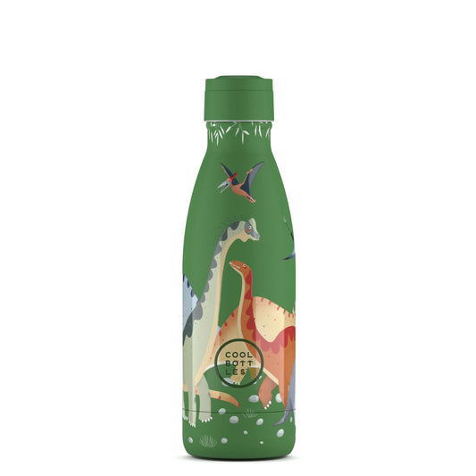 BOTELLA TÉRMICA COOL BOTTLES 350ML ·KIDS JURASSIC ERA· - Happy Moments Baby