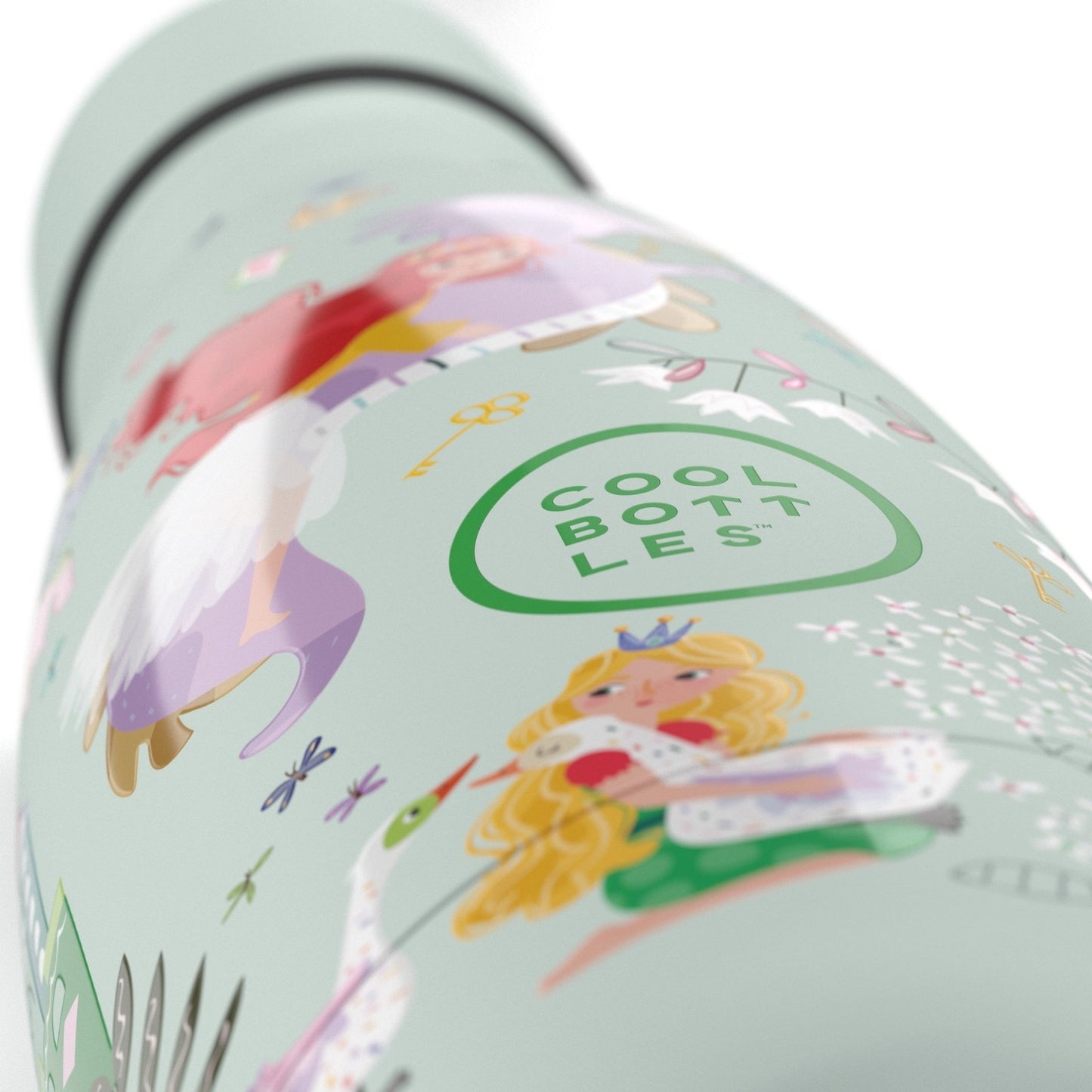 BOTELLA TÉRMICA COOL BOTTLES 350ML ·KIDS PRINCESS KINGDOM· - Happy Moments Baby