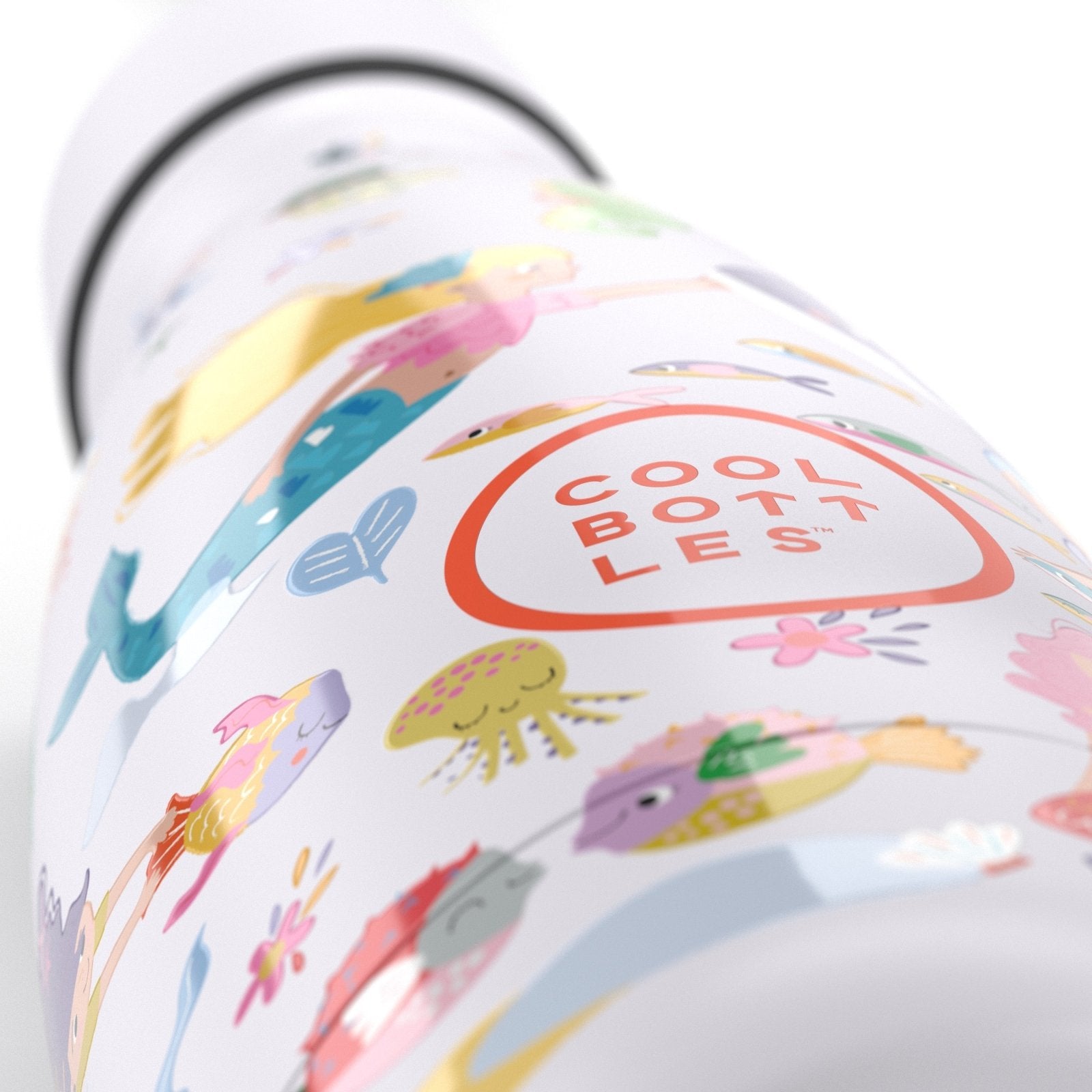 BOTELLA TÉRMICA COOL BOTTLES 350ML ·KIDS SWEET MERMAIDS· - Happy Moments Baby