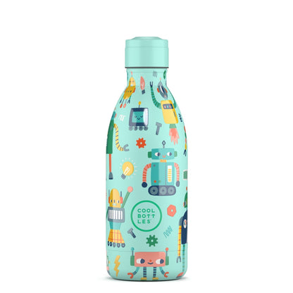 BOTELLA TÉRMICA COOL BOTTLES 500ML ·KIDS SHORT CIRCUIT· - Happy Moments Baby