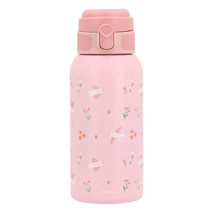 BOTELLA TÉRMICA DE ACERO TUTETE 500ML ·BLOSSOM BIRDS· - Happy Moments Baby
