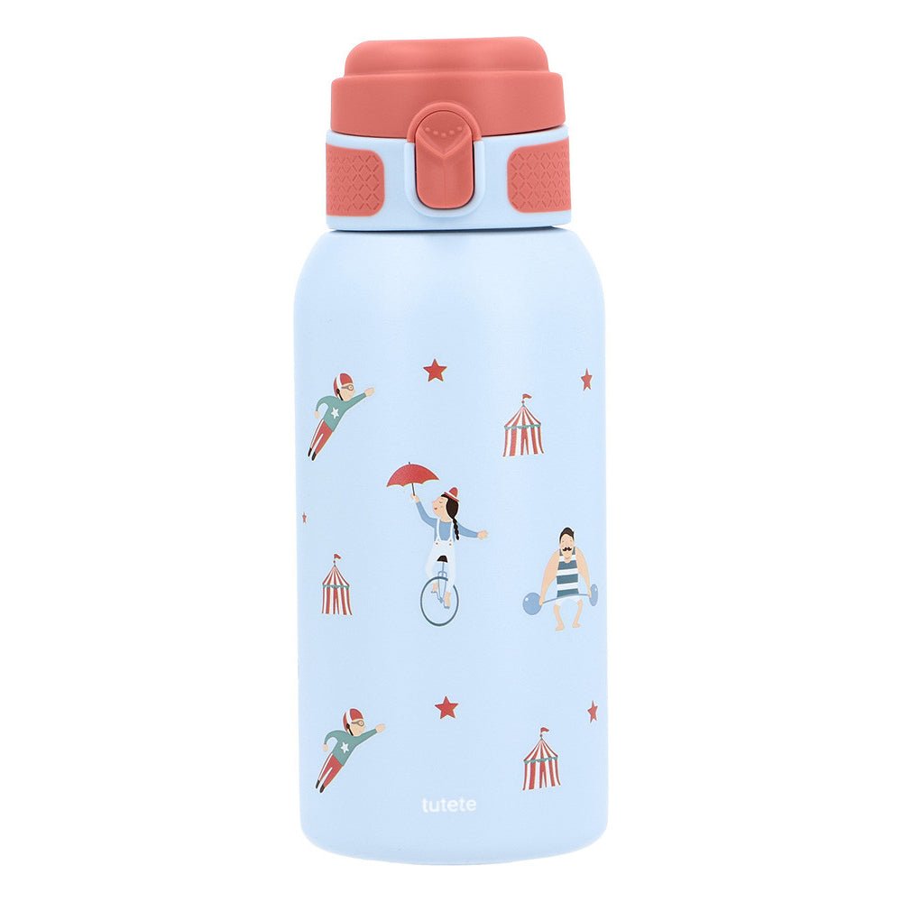 BOTELLA TÉRMICA DE ACERO TUTETE 500ML ·CIRCUS SHOW· - Happy Moments Baby
