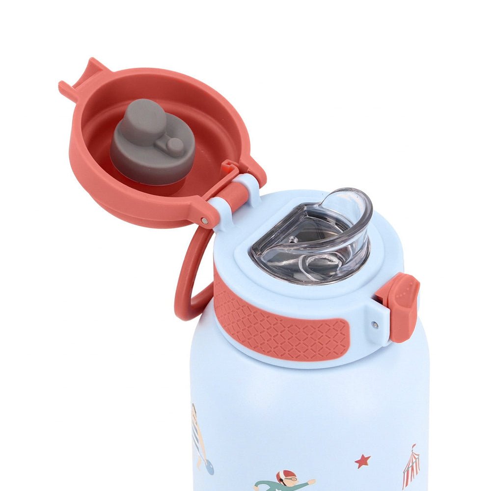 BOTELLA TÉRMICA DE ACERO TUTETE 500ML ·CIRCUS SHOW· - Happy Moments Baby