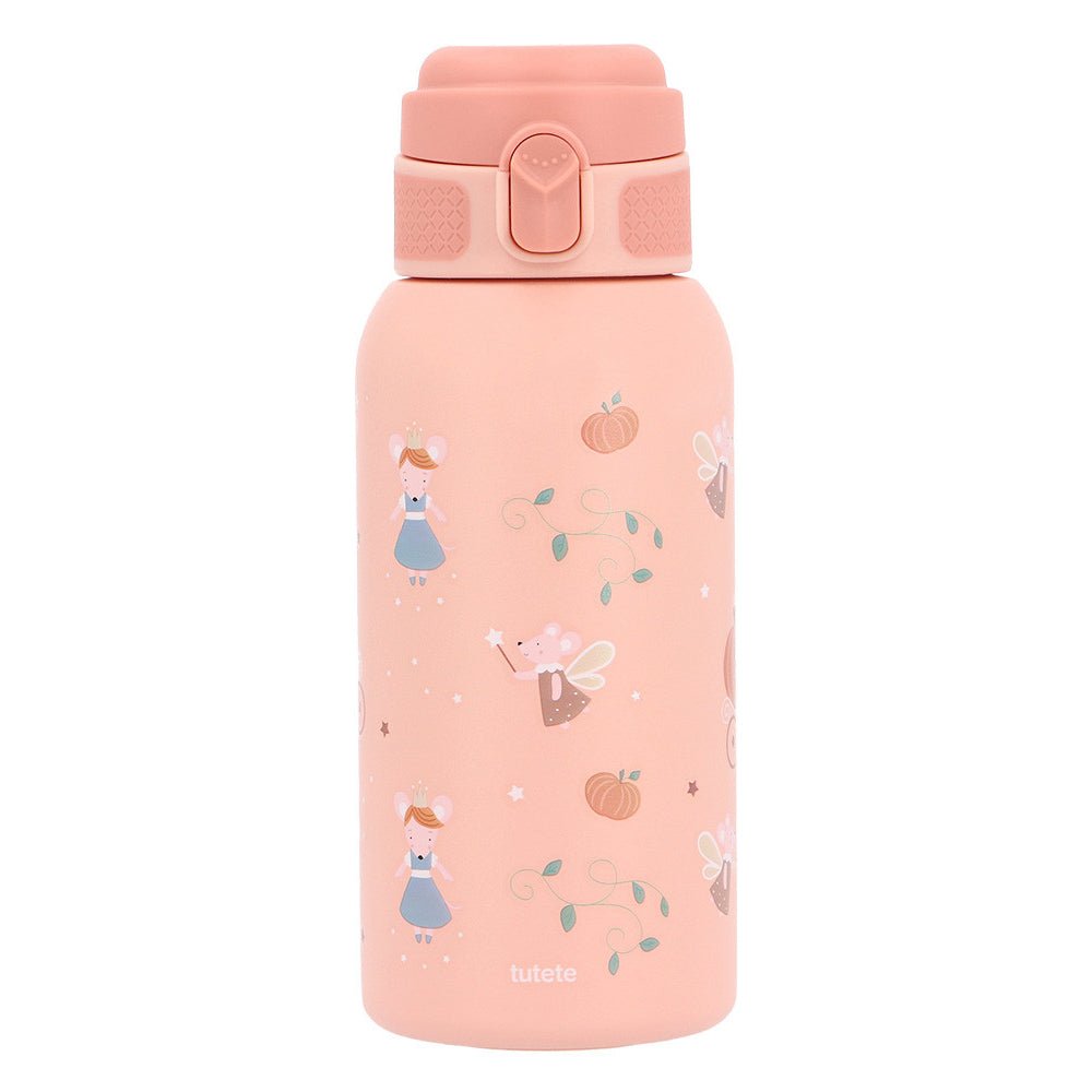 BOTELLA TÉRMICA DE ACERO TUTETE 500ML ·MOUSE FAIRIES· - Happy Moments Baby