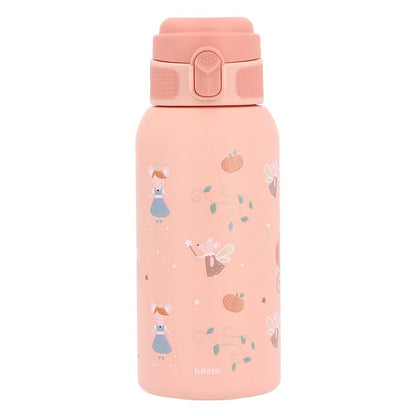 BOTELLA TÉRMICA DE ACERO TUTETE 500ML ·MOUSE FAIRIES· - Happy Moments Baby