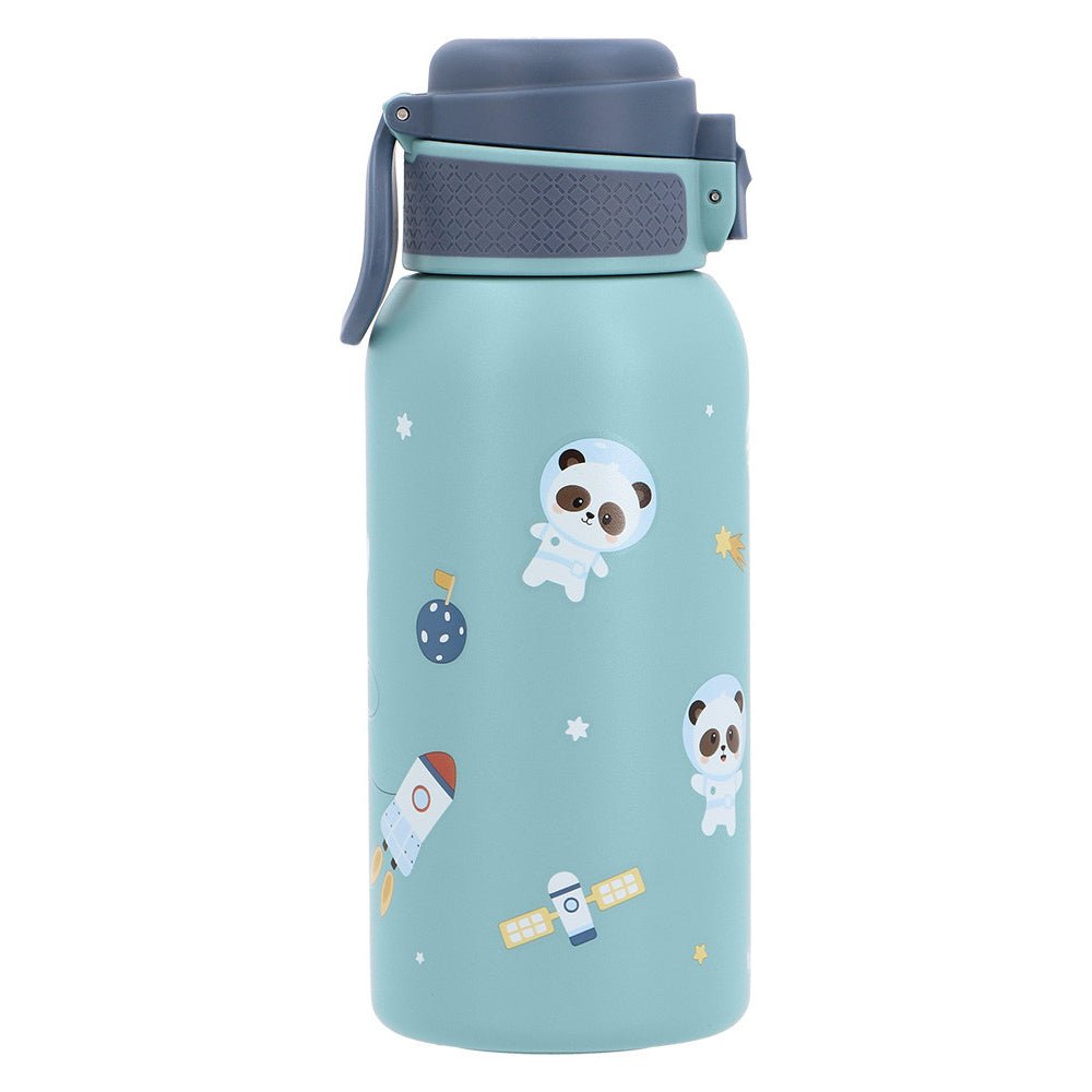 BOTELLA TÉRMICA DE ACERO TUTETE 500ML ·PANDAS IN SPACE· - Happy Moments Baby