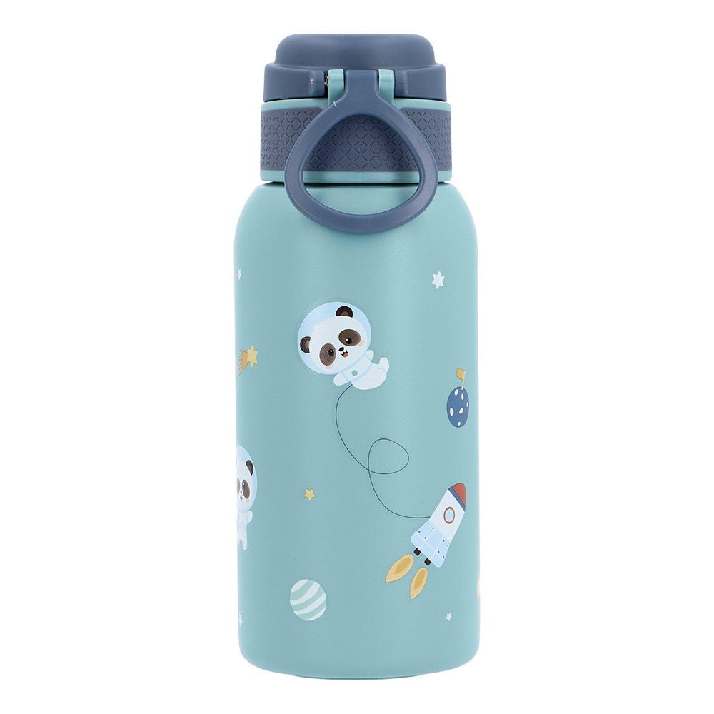 BOTELLA TÉRMICA DE ACERO TUTETE 500ML ·PANDAS IN SPACE· - Happy Moments Baby