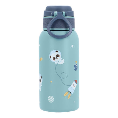 BOTELLA TÉRMICA DE ACERO TUTETE 500ML ·PANDAS IN SPACE· - Happy Moments Baby