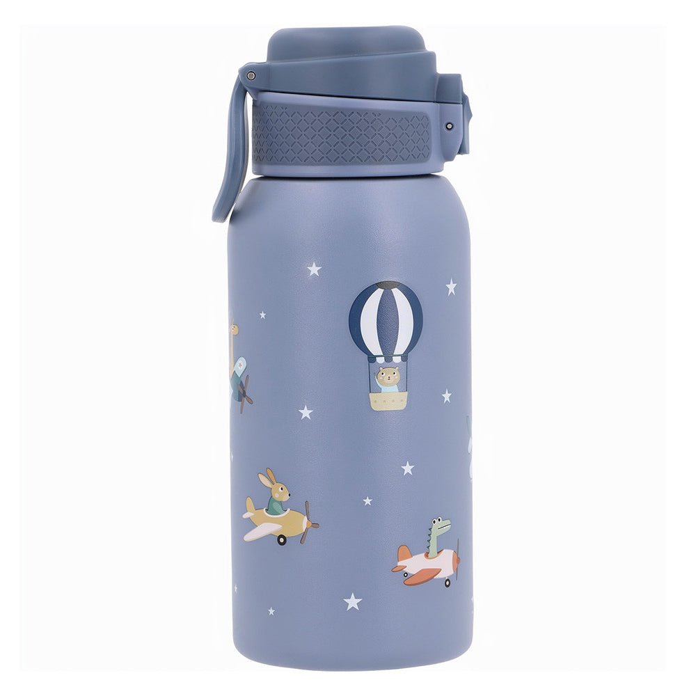 BOTELLA TÉRMICA DE ACERO TUTETE 500ML ·PLANES· - Happy Moments Baby