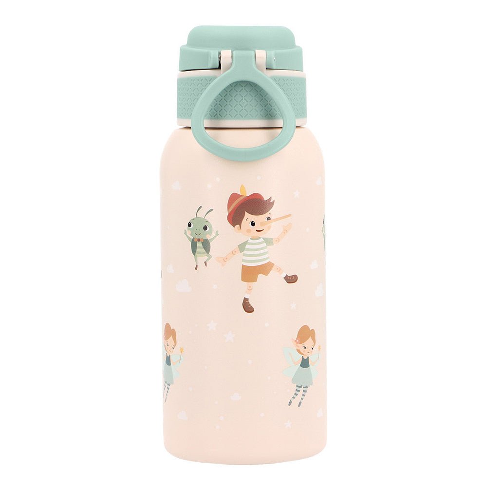 BOTELLA TÉRMICA DE ACERO TUTETE 500ML ·THE WOODEN BOY· - Happy Moments Baby