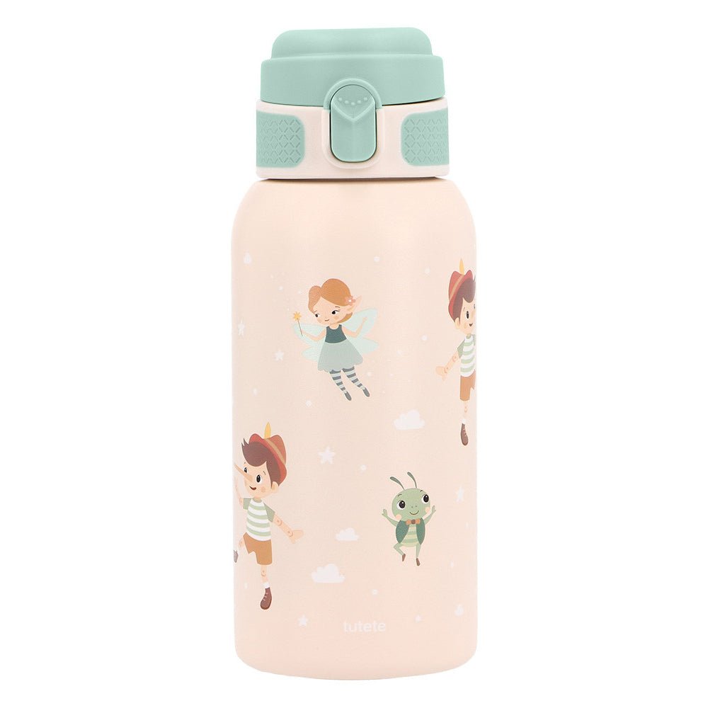BOTELLA TÉRMICA DE ACERO TUTETE 500ML ·THE WOODEN BOY· - Happy Moments Baby