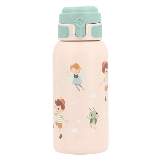 BOTELLA TÉRMICA DE ACERO TUTETE 500ML ·THE WOODEN BOY· - Happy Moments Baby