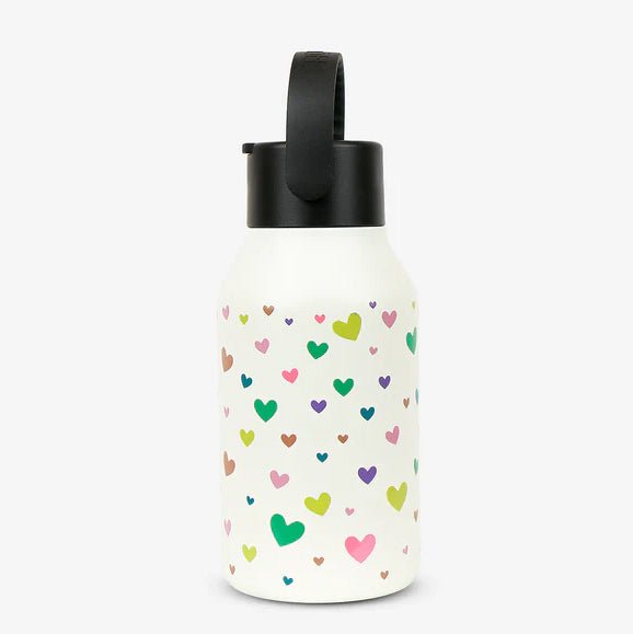 BOTELLA TÉRMICA RUNBOTT ·350ML CONFETI CORAZÓN· - Happy Moments Baby