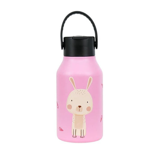 BOTELLA TÉRMICA RUNBOTT ·350ML MARTA MUNTÉ CONEJO· - Happy Moments Baby