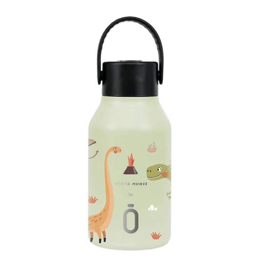 BOTELLA TÉRMICA RUNBOTT ·350ML MARTA MUNTÉ DINOS· - Happy Moments Baby