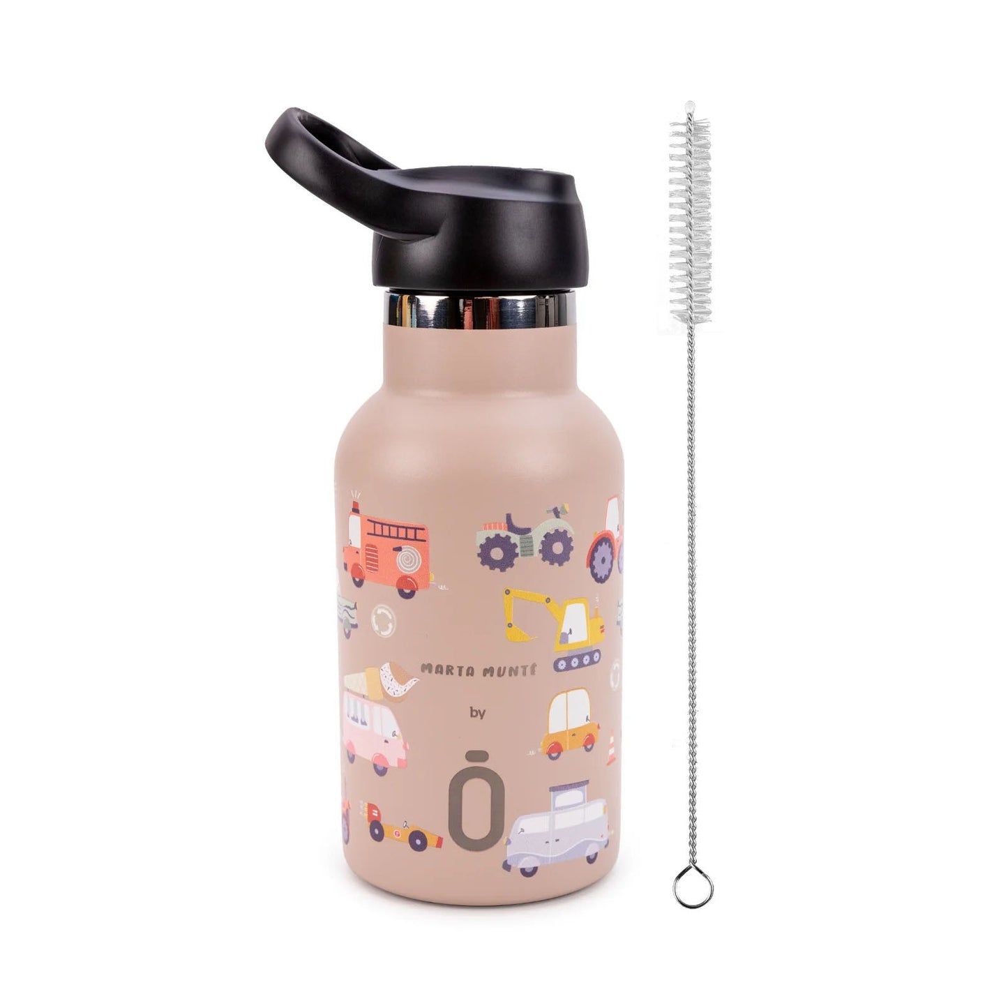 BOTELLA TÉRMICA RUNBOTT ·350ML MARTA MUNTÉ ROAD TOPO· - Happy Moments Baby