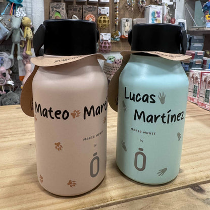 BOTELLA TÉRMICA RUNBOTT ·350ML MARTA MUNTÉ ROAD· - Happy Moments Baby