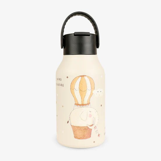 BOTELLA TÉRMICA RUNBOTT ·350ML MARTA MUNTÉ SAFARI ADVENTURE· - Happy Moments Baby