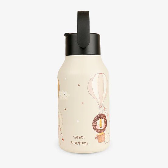 BOTELLA TÉRMICA RUNBOTT ·350ML MARTA MUNTÉ SAFARI ADVENTURE· - Happy Moments Baby