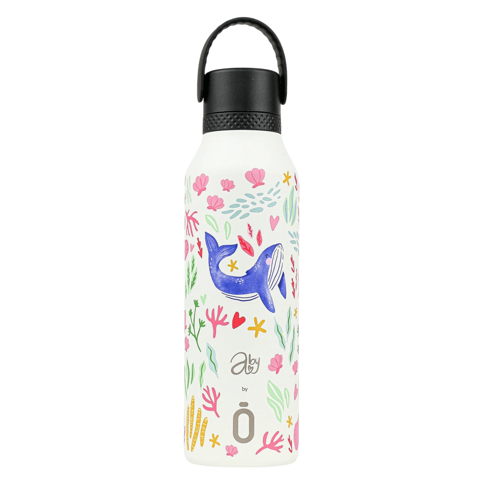 BOTELLA TÉRMICA RUNBOTT Mii ·600ML ABIGAIL MORALES REEF CREAM· - Happy Moments Baby