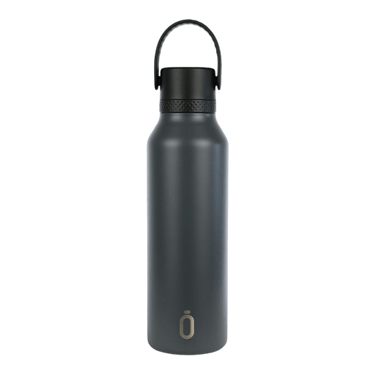 BOTELLA TÉRMICA RUNBOTT Mii ·600ML ANTRACITA· - Happy Moments Baby