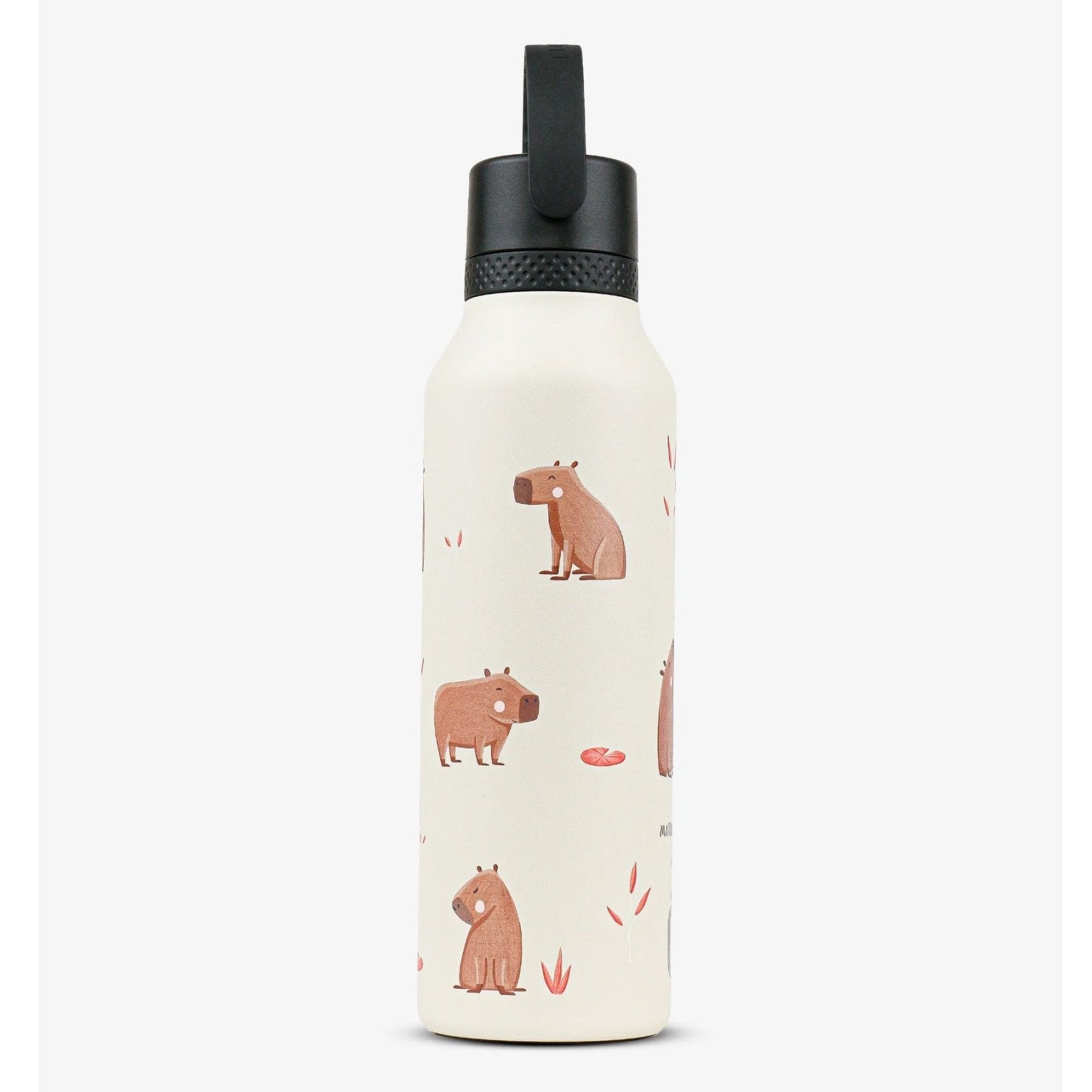 BOTELLA TÉRMICA RUNBOTT Mii ·600ML MARTA MUNTÉ CAPYBARA· - Happy Moments Baby