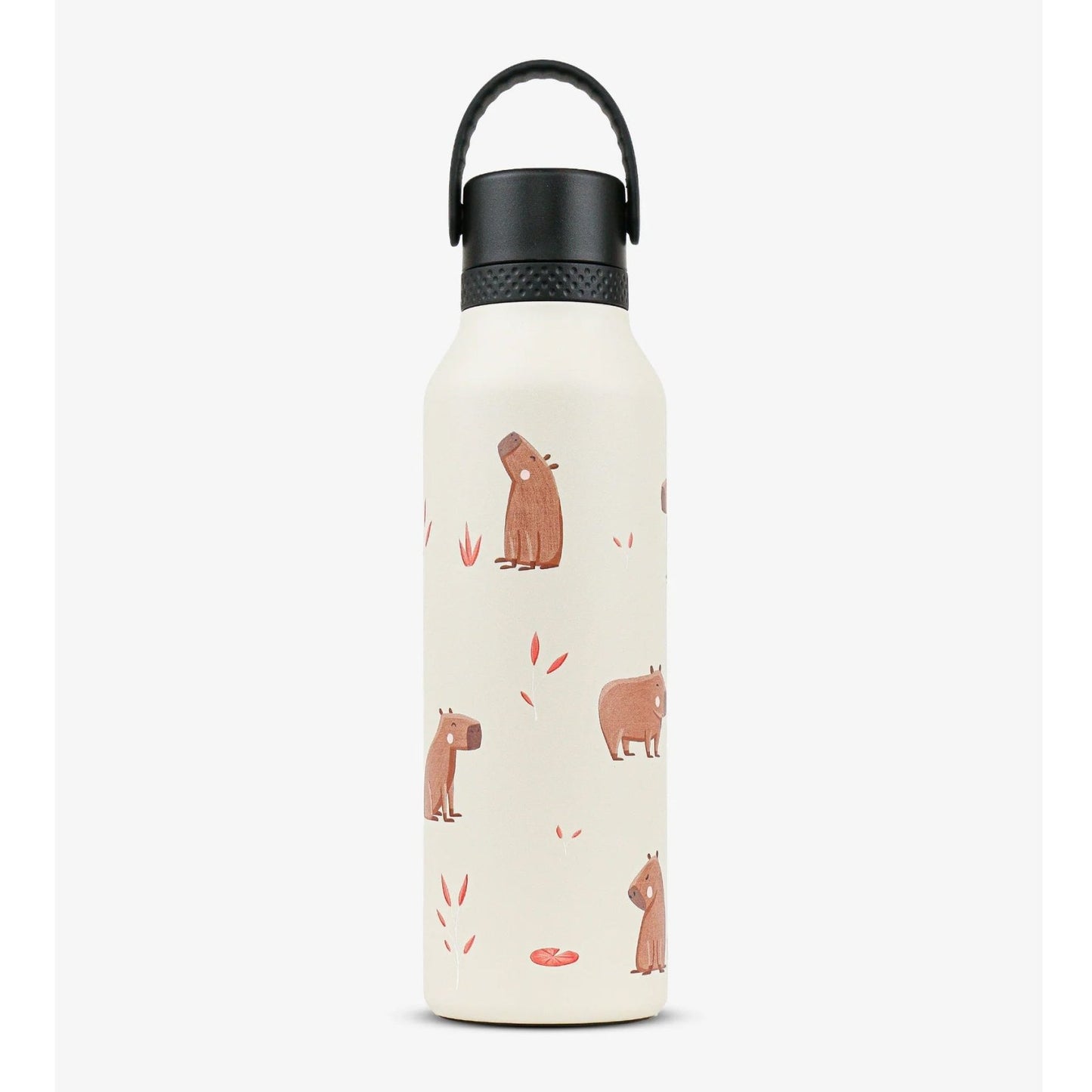 BOTELLA TÉRMICA RUNBOTT Mii ·600ML MARTA MUNTÉ CAPYBARA· - Happy Moments Baby