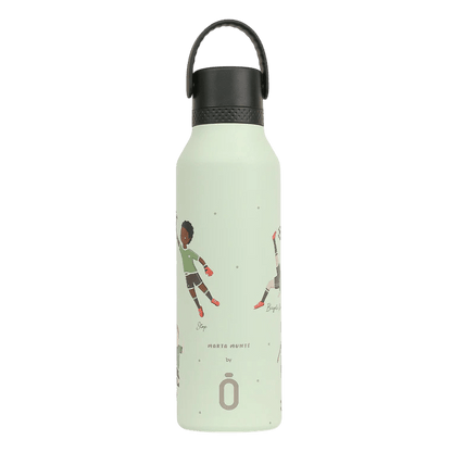 BOTELLA TÉRMICA RUNBOTT Mii ·600ML MARTA MUNTÉ FOOTBALL· - Happy Moments Baby
