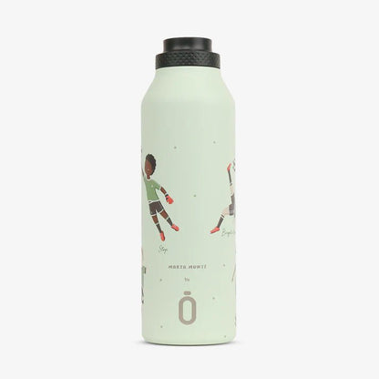 BOTELLA TÉRMICA RUNBOTT Mii ·600ML MARTA MUNTÉ FOOTBALL· - Happy Moments Baby