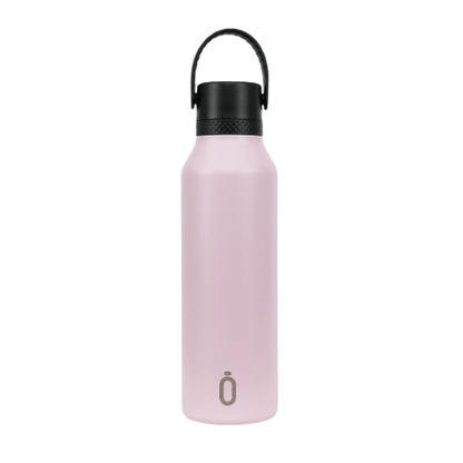 BOTELLA TÉRMICA RUNBOTT Mii ·600ML ROSA EMPOLVADO· - Happy Moments Baby