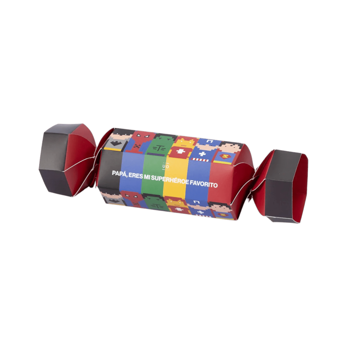 CAJA REGALO CARAMELO ·PAPÁ ERES MI SUPERHÉROE· - Happy Moments Baby