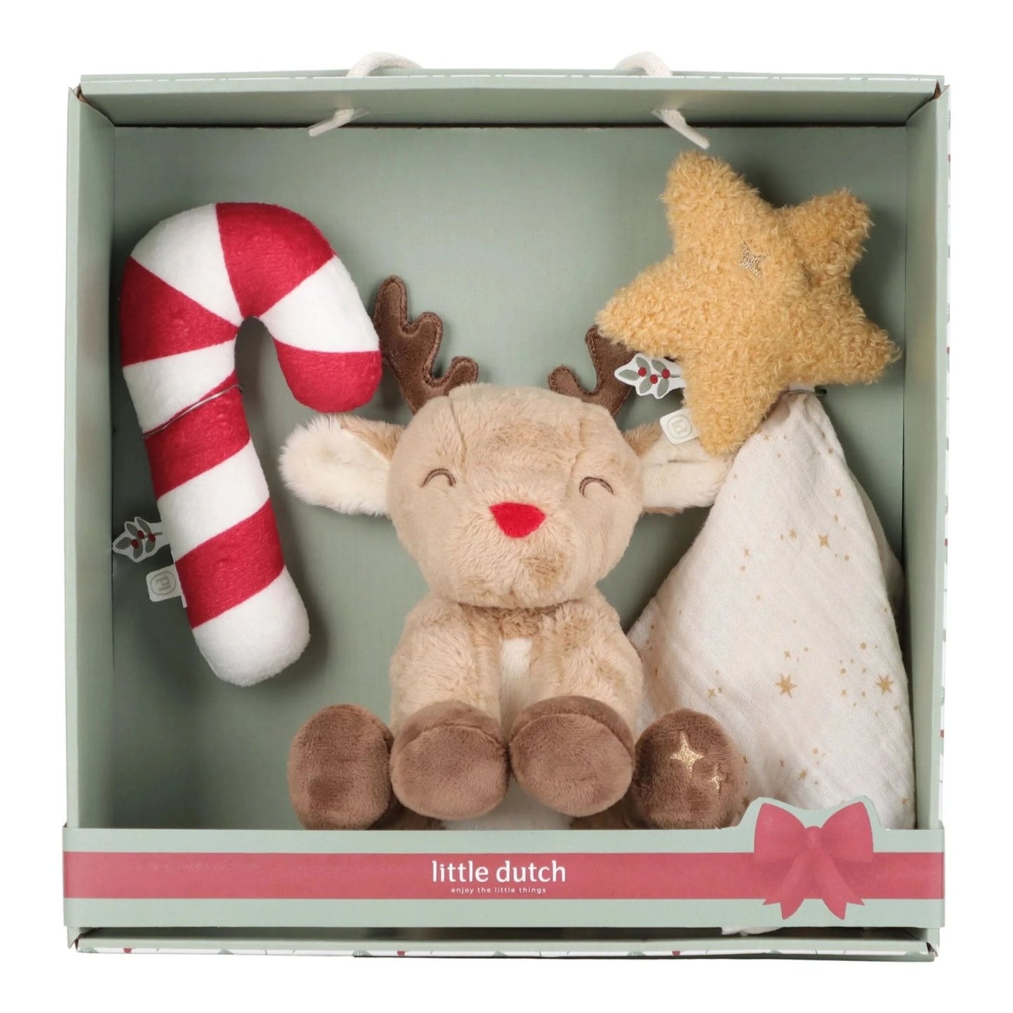 CAJA REGALO JUGUETES DE TELA LITTLE DUTCH ·NAVIDAD· - Happy Moments Baby