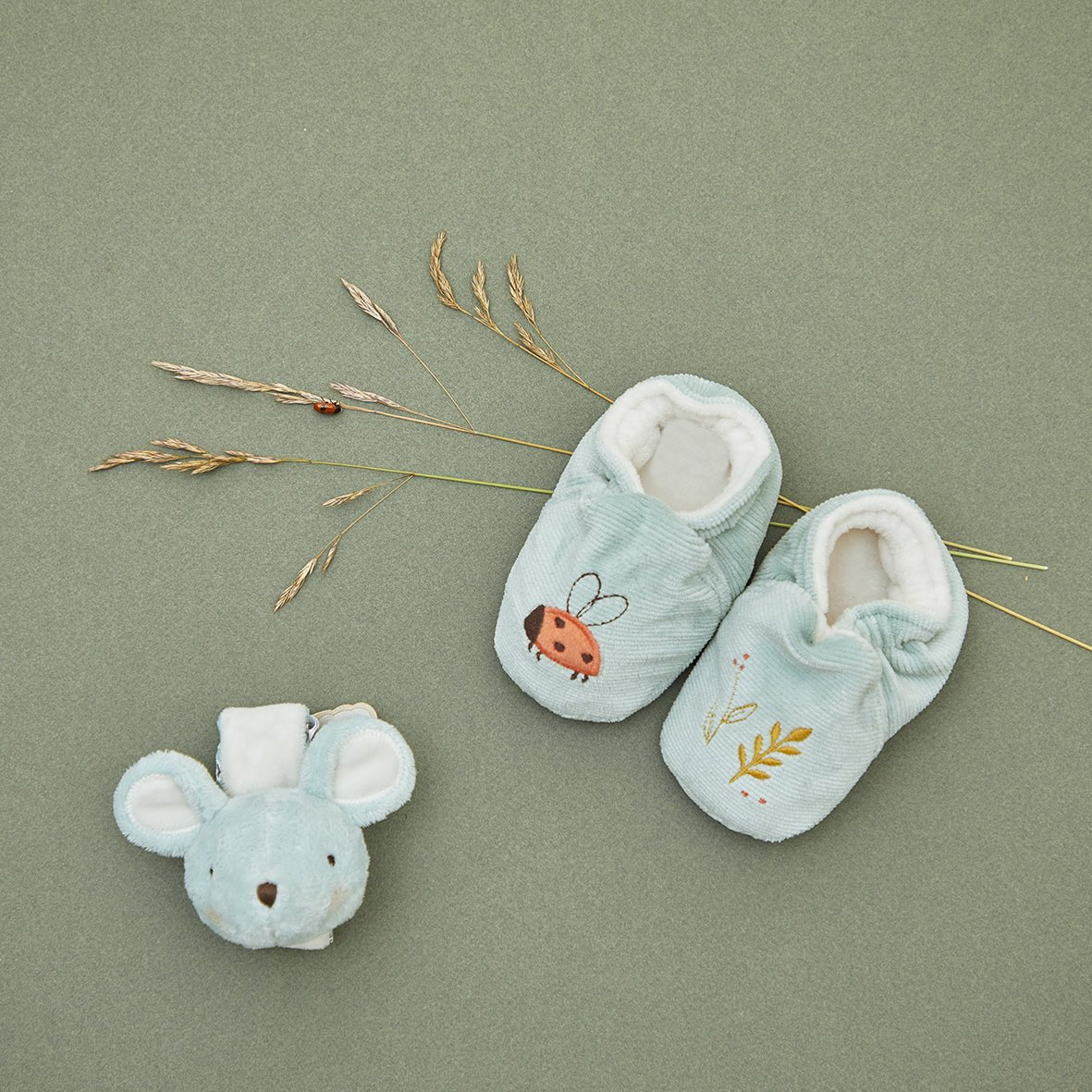 CAJA REGALO KALOO PATUCOS Y SONAJERO DE PULSERA ·RATONCITO· - Happy Moments Baby