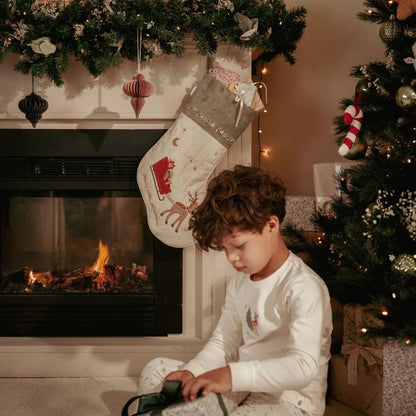 CALCETÍN NAVIDEÑO LITTLE DUTCH PERSONALIZABLE - Happy Moments Baby