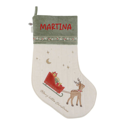 CALCETÍN NAVIDEÑO LITTLE DUTCH PERSONALIZABLE - Happy Moments Baby