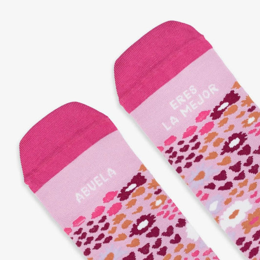 CALCETINES UO ·ABUELA ERES LA MEJOR· - Happy Moments Baby